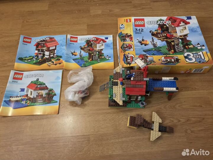 Lego Creator 31010 Дом на дереве 3 в 1