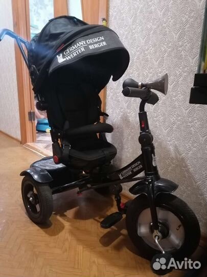 Детский трехколесный велосипед werter berger