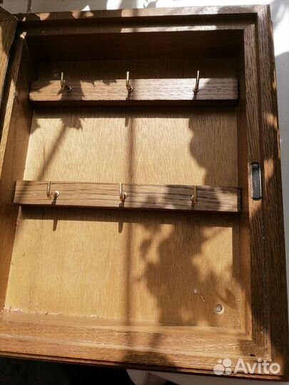 Ключница, олово/дуб, старая германия