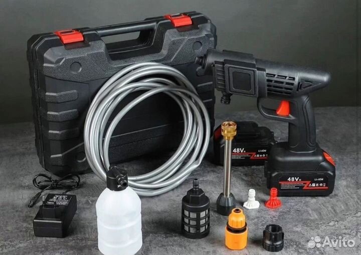 Мини Мойка высокого давления 2 акб