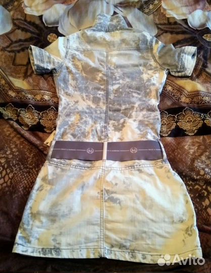 Джинсовое платье женское