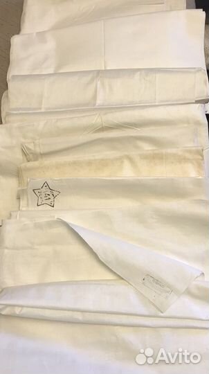 Ткани белые отрезы времен СССР