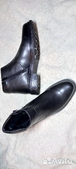 Полусапоги зимние военные на овчине