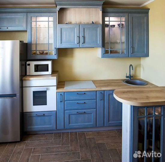 Кухонный гарнитур любой сложности под ключ