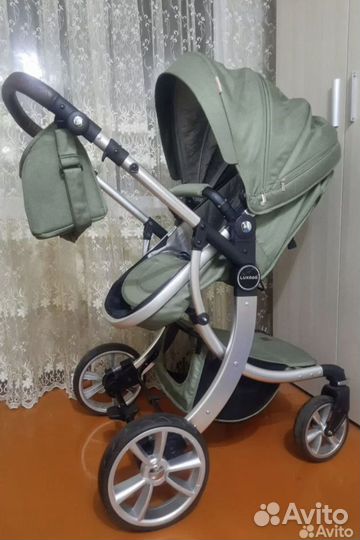 Коляска luxmom 2 в 1 бу