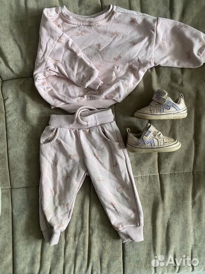 Вещи пакетом на девочку 74 80 zara hm