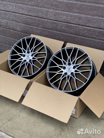 Диски литые V-FS34 R18 5x108 Black Machined