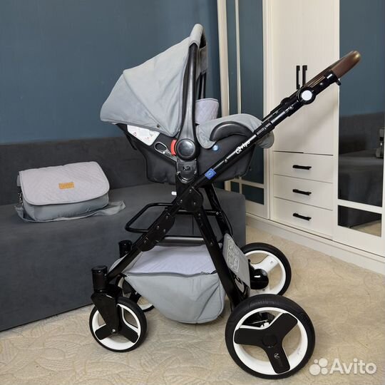 Коляска Verdi Qvipo 3 в 1 идеальное состояние