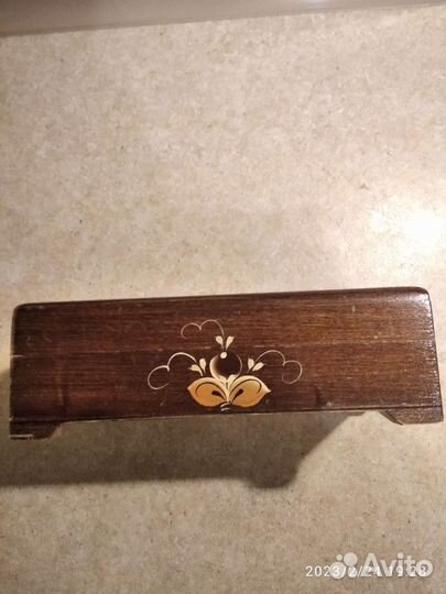 Шкатулка деревянная СССР