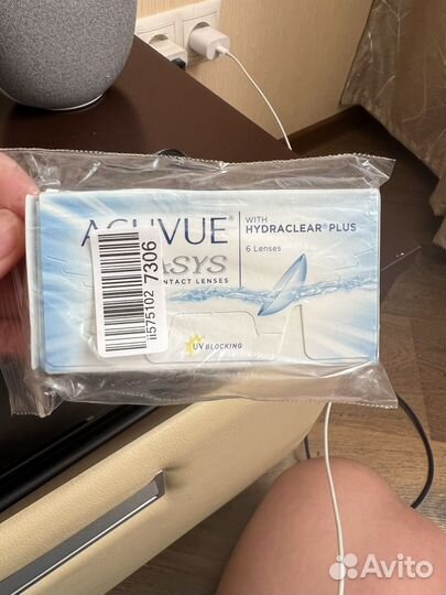 Линзы acuvue oasys -4.50