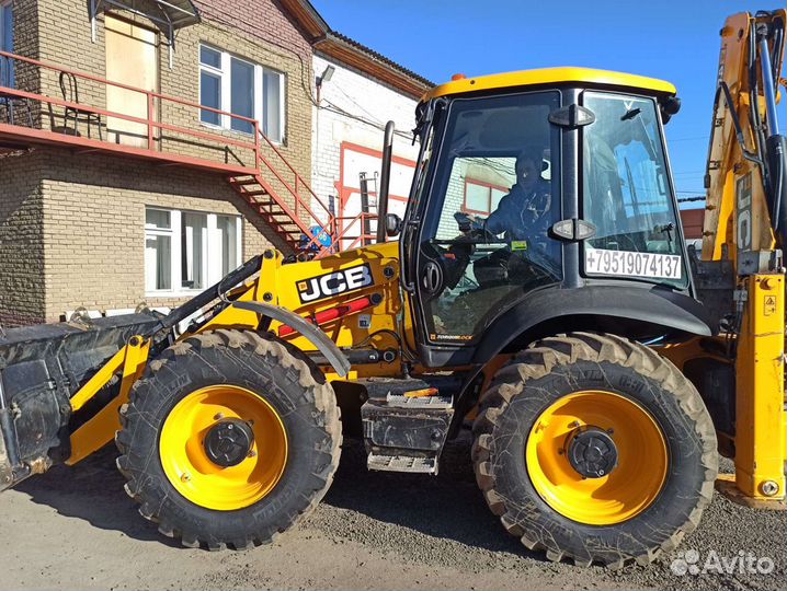Услуги экскаватора-погрузчика JCB 4CX