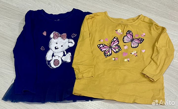 Вещи пакетом на девочку 92-104