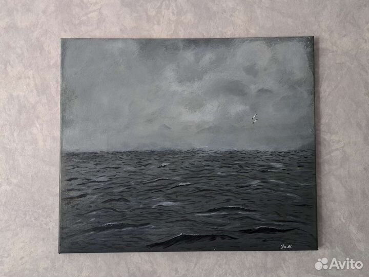 Картина акрилом на холсте