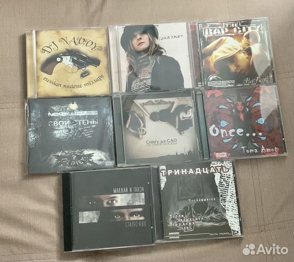 Русский рэп на CD