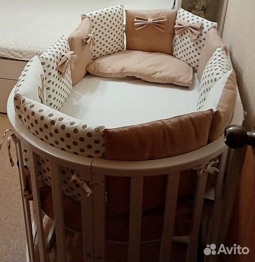 Бортики в детскую кроватку