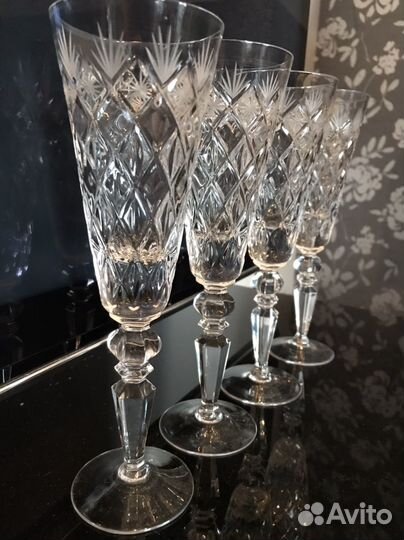 Хрустальные фужеры СССР в добор
