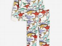 Пижама для мальчика hm с динозаврами 98 104