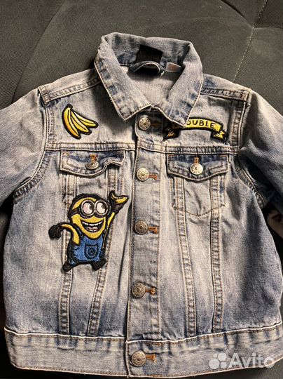 Джинсовая куртка hm 104