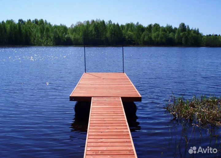 Понтоны из пнд причал пирс