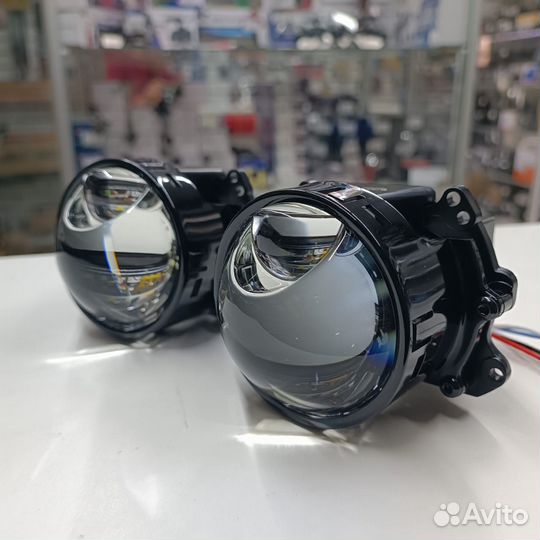 Bi-led линзы для фар BMW X5 E53 рест. 2003-2006