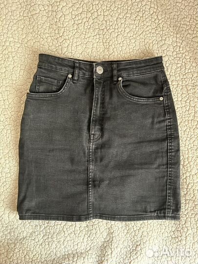 Джинсовая юбка zara