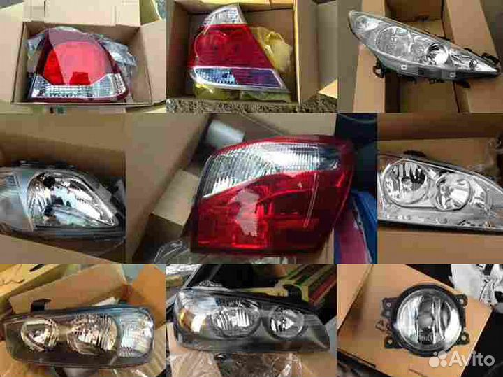 D фара левая механика для chevrolet lacetti (2006