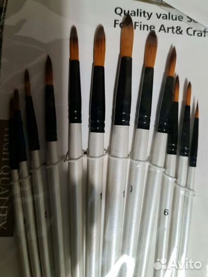 Набор кистей худ. 12шт