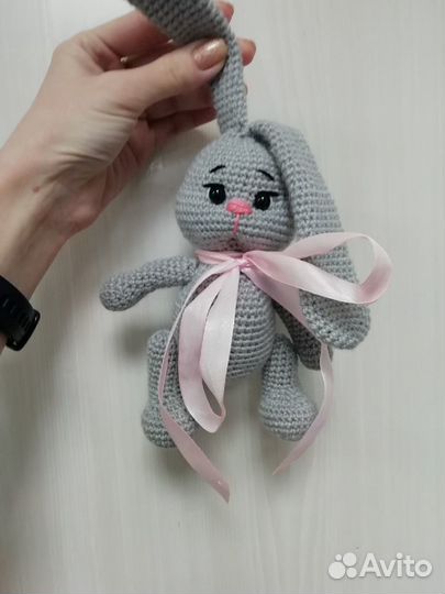 Игрушка Зайка с бантиком