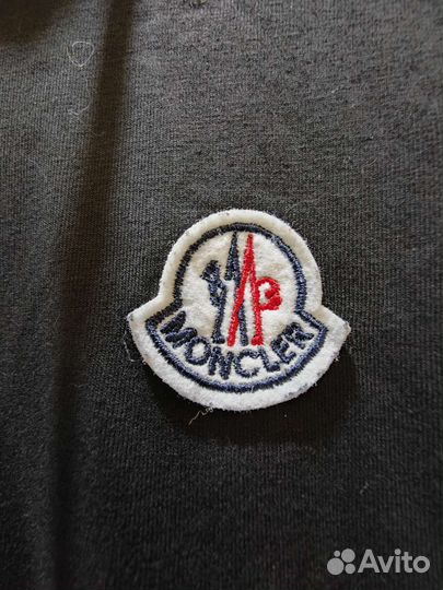 Олимпийка moncler с капюшоном