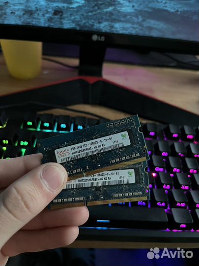 Sodimm ddr3 4gb(2x2) 1333