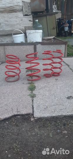 Пружины с занижением Приус alpha GS