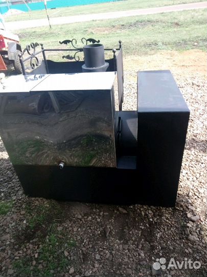 Камин банный