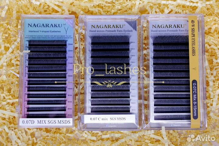 Nagaraku готовые пучки 2д, 3д, 4д нагараку