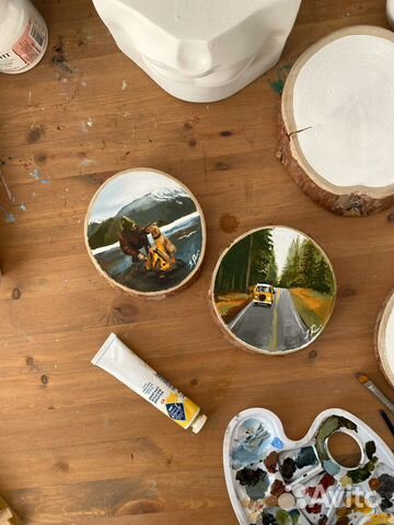 Картина на спиле