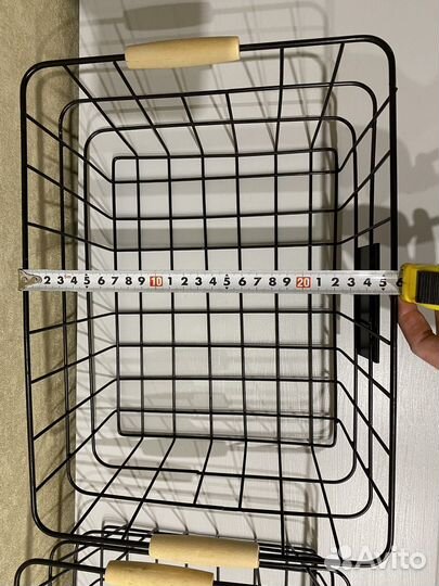 Корзина для хранения металлическая, органайзер