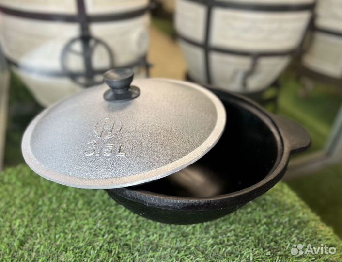Казан чугунный 3.5 л