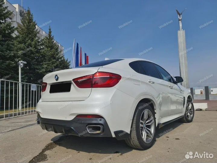 Лезвия BMW X6 F16 с плавниками