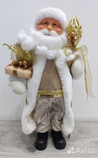 Дед мороз фигурка интерьерная 41,5 см новый