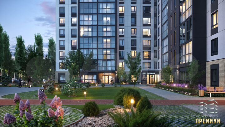 Квартира-студия, 24,3 м², 2/10 эт.