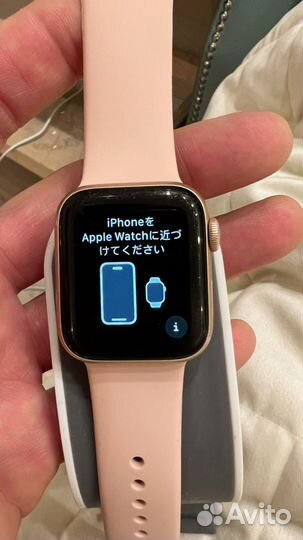 Часы apple watch 5 40 mm розовое золото