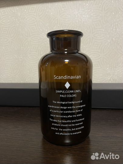 Ваза для цветов лофт