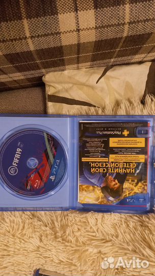 Диски fifa 19 и fifa 18 для ps4