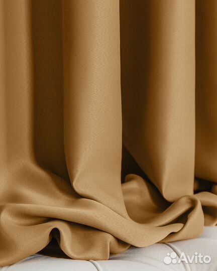 Портьеры блэкаут Марсель Карри шторы