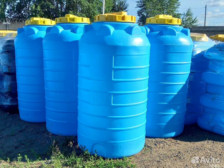 Пластиковые емкости на 500 л для воды