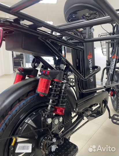 Электровелосипед монстер 800w, 60v21ah колхозник