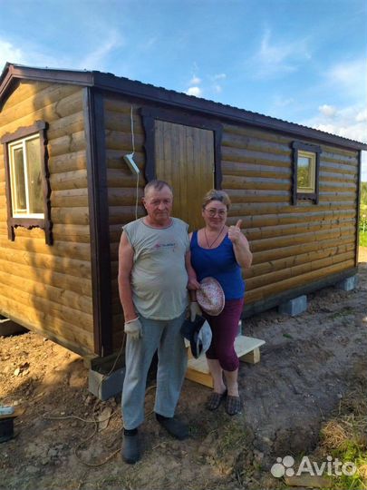 Готовая баня из бруса под ключ