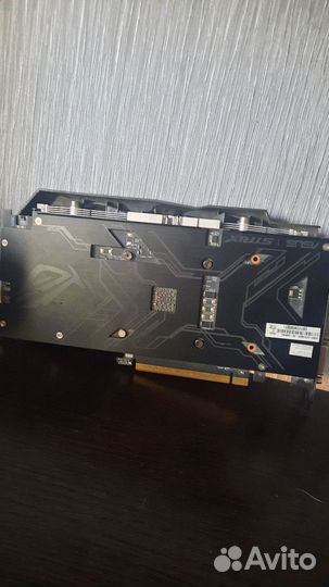 Видеокарта GTX 1050 Ti asus strix 4GB