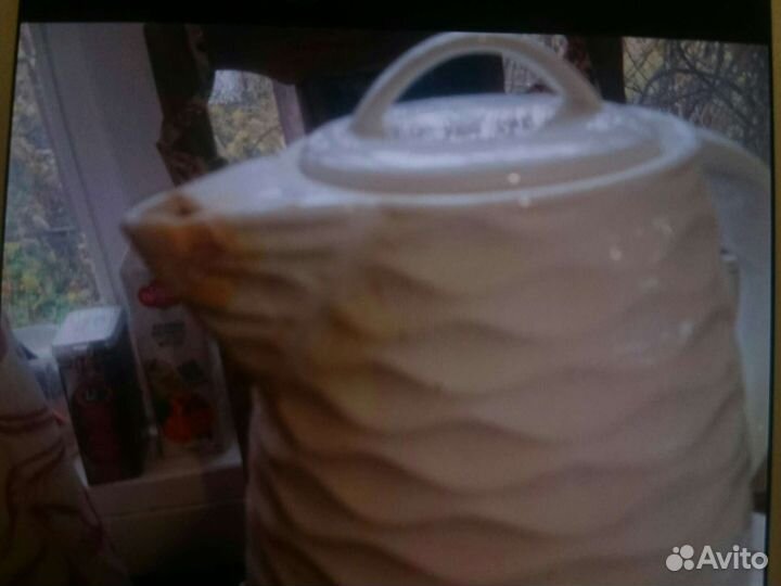 Керамический чайник homeclub cw17et без крышки