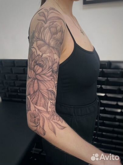 Модель на тату / тату за расходники / тату мастер