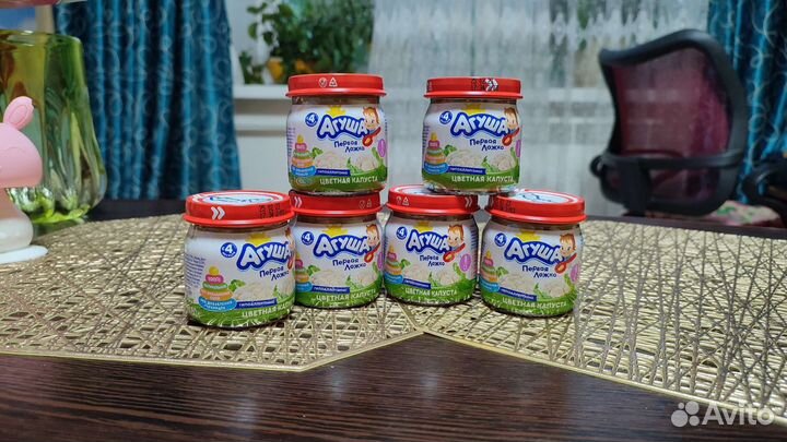 Овощное пюре агуша